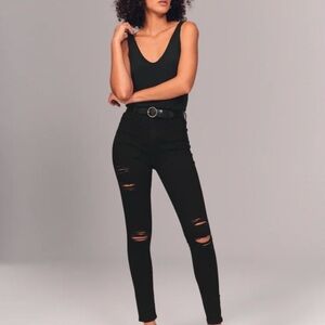 Abercrombie Simone High Rise Skinny Jeans